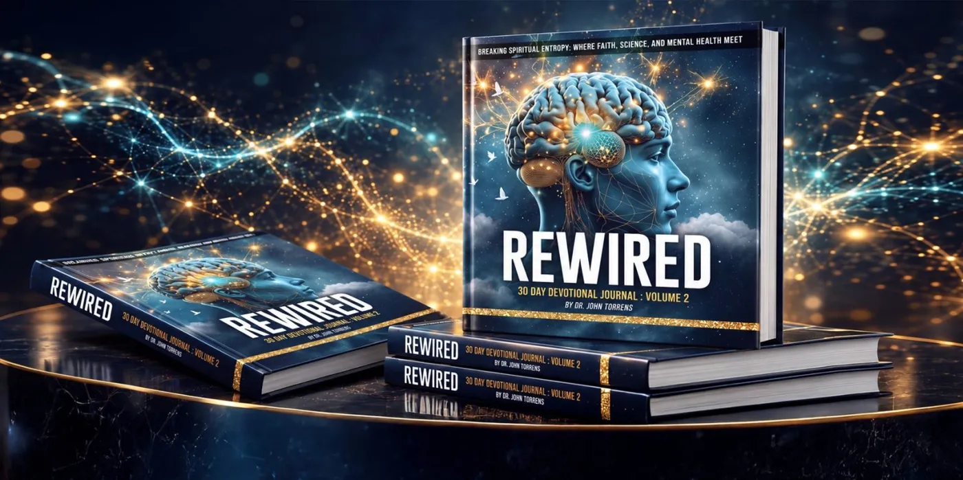 Rewired Volume 2, a 30 day devotional journal by Dr. John Torrens